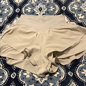 Aerie Cream Skorts